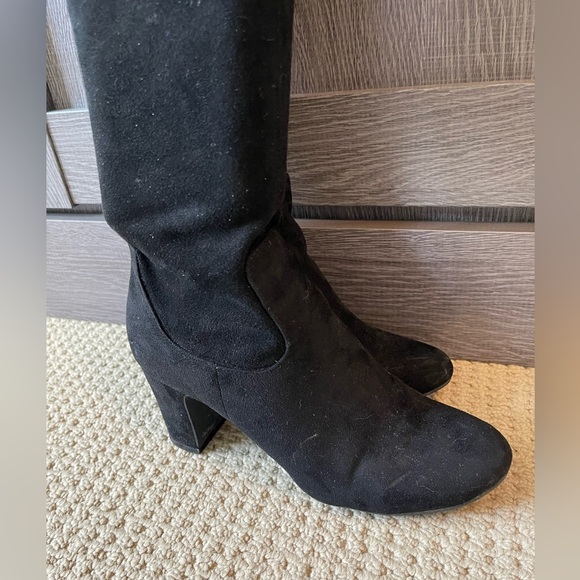 K&M - Knee high Sued Boots - Picture 5 of 5